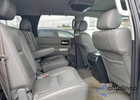 2008 Toyota Sequoia Limited из США, поврежденный, VIN 5TDBY68A98S015039